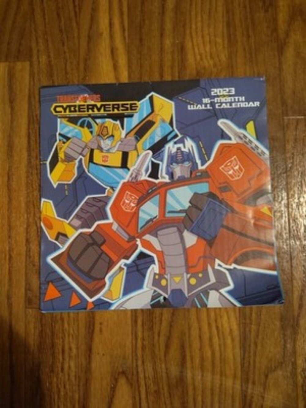 Transformers 2023 Wall Calendar Decepticons Megaton Optimus Prime Sealed NEW